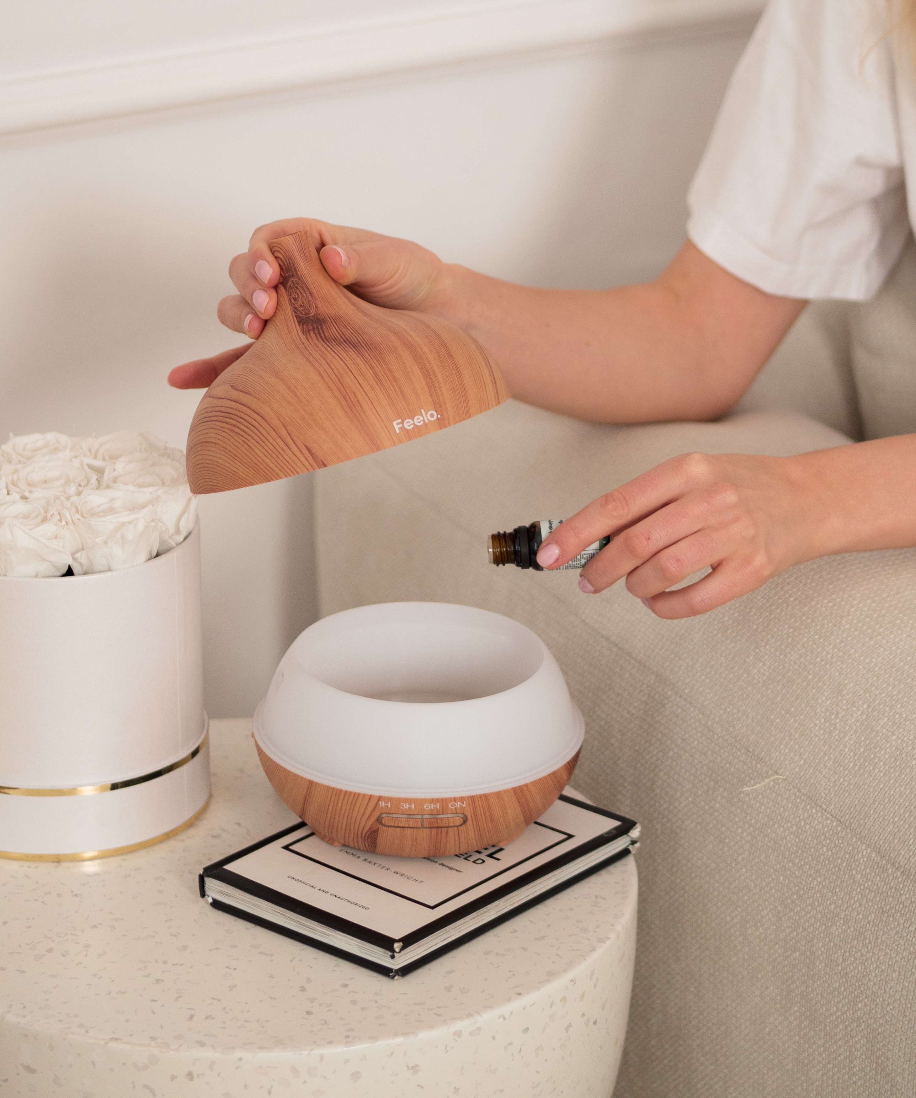 Feelo Family Dyfuzor zapachowy ultradźwiękowy do olejków eterycznych P1122237