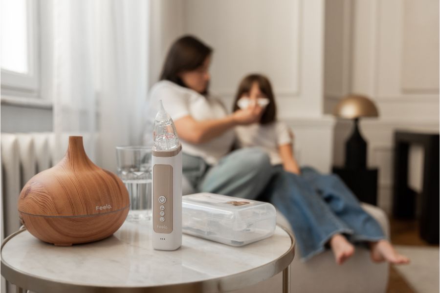 nawilżacz do pomieszczenia na suchy kaszel