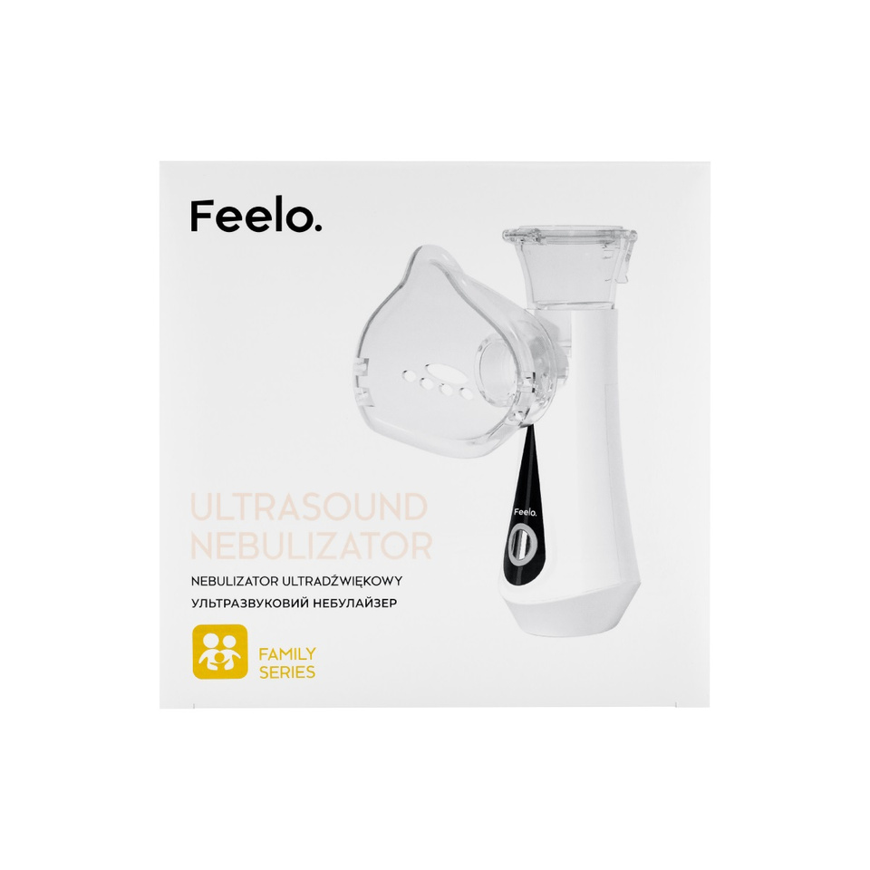 Feelo Family Nebulizator dla dzieci i dorosłych ultradźwiękowy