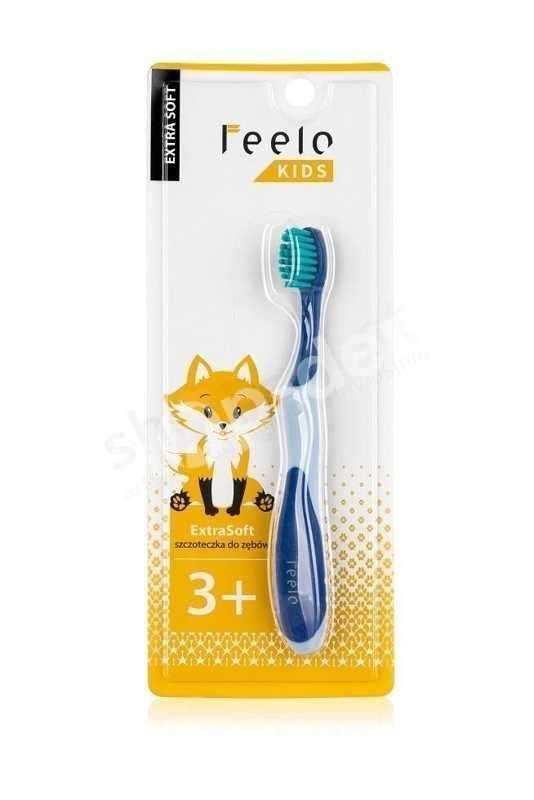 Feelo Kids Extra Soft - bardzo miękka szczoteczka do zębów dla dzieci od 3 lat