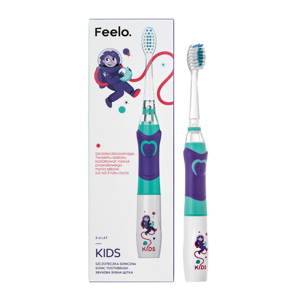 Feelo Kids Szczoteczka soniczna dla dzieci 3-6 lat