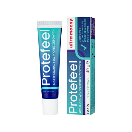 Feelo Protefeel Krem do protez zębowych ultra mocny 40 g