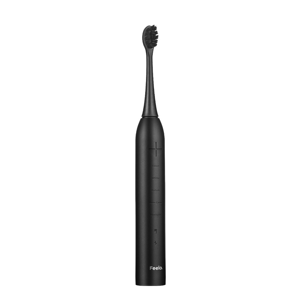 Feelo PRO Black szczoteczka soniczna z etui podróżnym