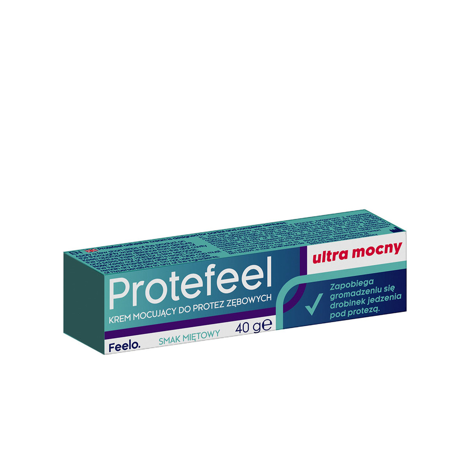 Feelo Protefeel Krem do protez zębowych ultra mocny 40 g