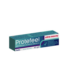 Feelo Protefeel Krem do protez zębowych ultra mocny 40 g